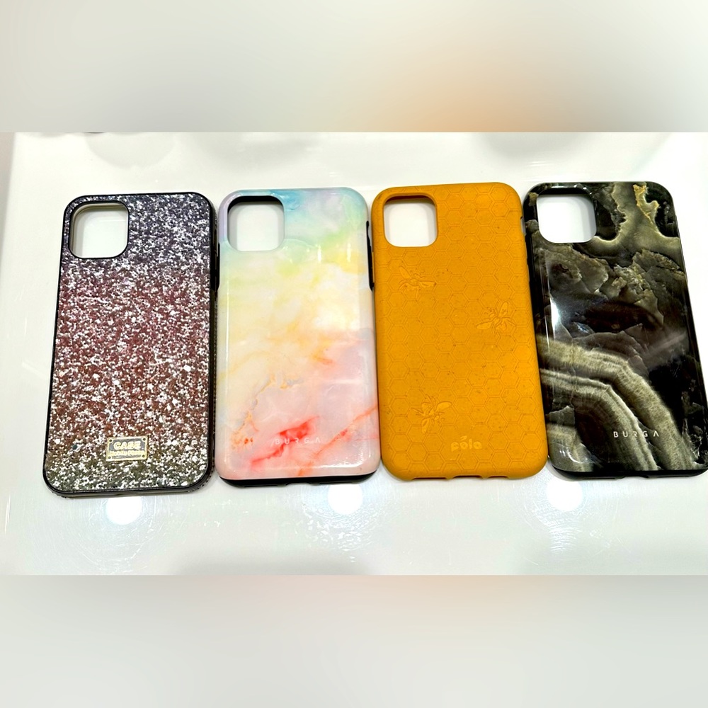 Lot of 4 iPhone 11 Pro Max phone cases